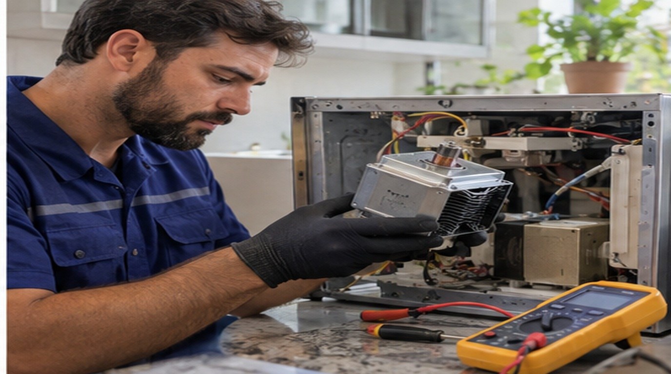 Conserto de micro-ondas em Manaus‑AM: troca do magnetron